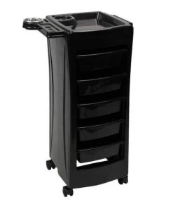 GLAMMAR Salon Trolley Stacey Black -Pet Products Store AM GLAM3264 2