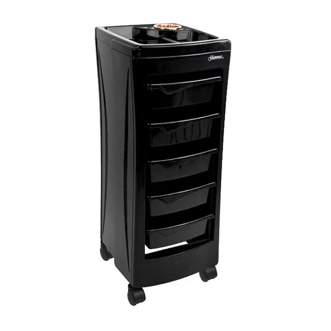 GLAMMAR Stacey Basic Salon Trolley Black 1 GLAMMAR Stacey Basic Salon Trolley Black
