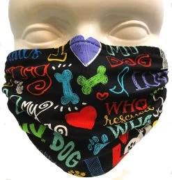 Breathe Healthy Mask - I Love My Dog