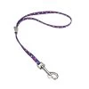 COASTAL Grooming Loop 24" X 3/8" Purple Multi Paw With Camlock