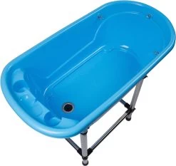 Small Portable Bath Tub For Dogs And Cats (Blue) -Pet Products Store CZ H115B 4
