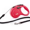 Flexi Classic Cord For Dogs Retractable Lead Red Medium 5m