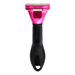 Furminator DeShedding Tool - Small Cat Long Hair Metallic [Pink] -Pet Products Store FU 01224 3