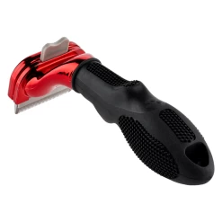 Furminator DeShedding Tool - Small Dog Long Hair Metallic [Red] -Pet Products Store FU 02514 4