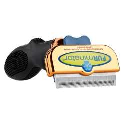 Furminator DeShedding Tool - Medium Dog Short Hair Metalic [Rose Gold] -Pet Products Store FU 02515 2