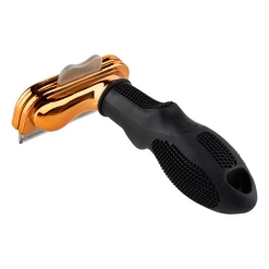 Furminator DeShedding Tool - Medium Dog Long Hair Metalic [Rose Gold] -Pet Products Store FU 02516 4