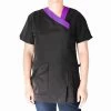 Groomtech Latina Grooming Tunic - Purple Trim [Size: Small]