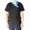 Groomtech Latina Grooming Tunic - Blue Trim [Size: Small]