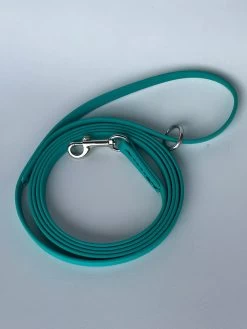 GroomTech Biothane Snap Leads 6' X 1/2" - Teal