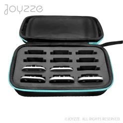 Joyzze Hard Blade Storage Case Fits 12 Blades - Neon Teal -Pet Products Store JY 99082 2