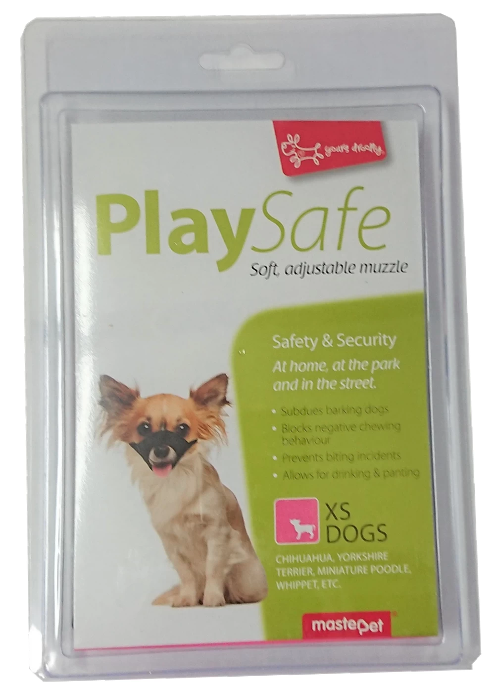 Yours Droolly Dog Muzzle XS Size 1 1 Yours Droolly Dog Muzzle XS Size 1