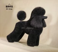 Mr. Jiang Poodle Lamb Clip Full Body Coat / Model Dog [Black] -Pet Products Store MJ PC02K 4
