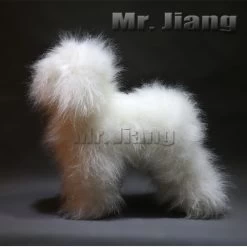 Mr. Jiang Teddy Bear Full Body Coat / Model Dog [White] -Pet Products Store MJ TB02W 6