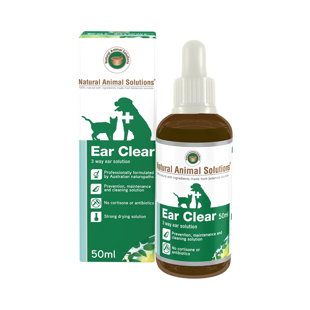 Natural Animal Solutions Ear Cleaner 50ml 1 Natural Animal Solutions Ear Cleaner 50ml