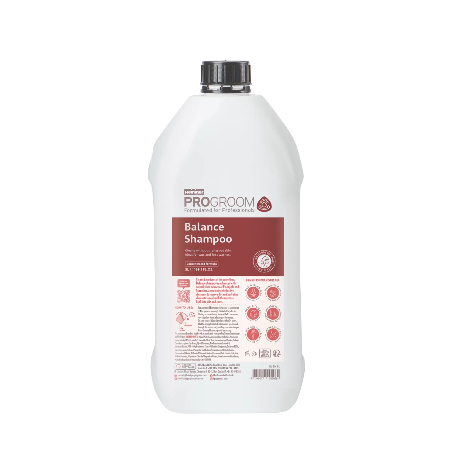 Progroom Balance Shampoo 5L 1 Progroom Balance Shampoo 5L