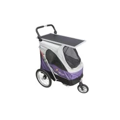 PETSTRO Safari Medium Pet Stroller [Purple] -Pet Products Store PS 702GX PR 4