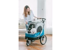 PETSTRO Safari Medium Pet Stroller [Purple] -Pet Products Store PS 702GX PR 5