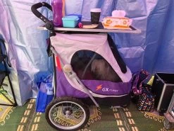 PETSTRO Safari Medium Pet Stroller [Purple] -Pet Products Store PS 702GX PR 6