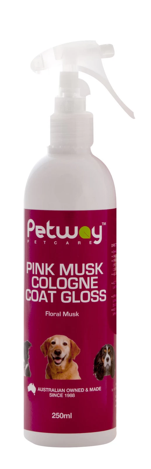 Petway Pink Musk Cologne Coat Gloss 250ml 1 Petway Pink Musk Cologne Coat Gloss 250ml