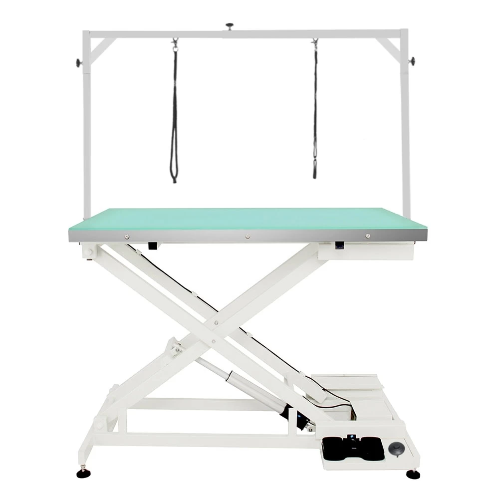 Shernbao Electric Lifting Table With LED Light And H Frame 1 Shernbao Electric Lifting Table With LED Light And H Frame