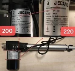 SHERNBAO Lifting Arm Actuator 220 Stroke Motor -Pet Products Store S FTP808EA 220 2