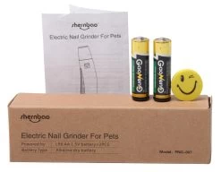 Shernbao Smart Solution Electric Pet Nail Grinder -Pet Products Store S PNG007 3