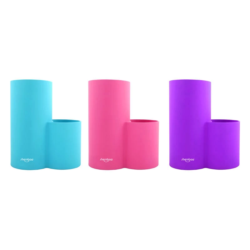 Shernbao Double Scissor Holder (Purple) 1 Shernbao Double Scissor Holder (Purple)