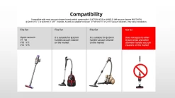 Shernbao Self-Cleaning Pet Brush Kit For Vacuum Cleaners -Pet Products Store S SMDC KIT 1