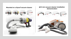 Shernbao Self-Cleaning Pet Brush Kit For Vacuum Cleaners -Pet Products Store S SMDC KIT 2