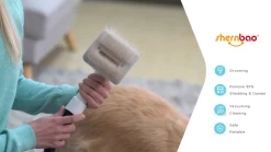 Shernbao Self-Cleaning Pet Brush Kit For Vacuum Cleaners -Pet Products Store S SMDC KIT 4