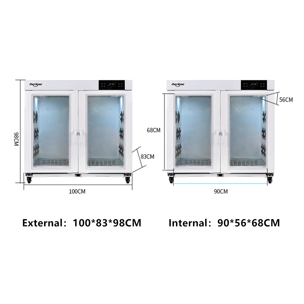 Shernbao Pet Drying Cabinet / Compartment Dryer TD909 4 Shernbao Pet Drying Cabinet / Compartment Dryer TD909 - Image 4