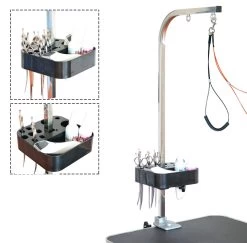 Shernbao Groomer's Tool Storage Caddy [Blue] -Pet Products Store S TS01 BU 2