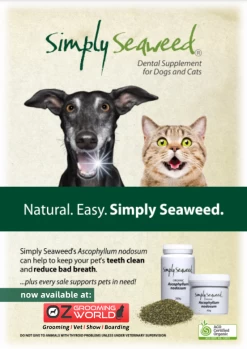 Tropiclean Simply Seaweed Organic Ascophyllum Nodosum 40g -Pet Products Store SIS 00309 1