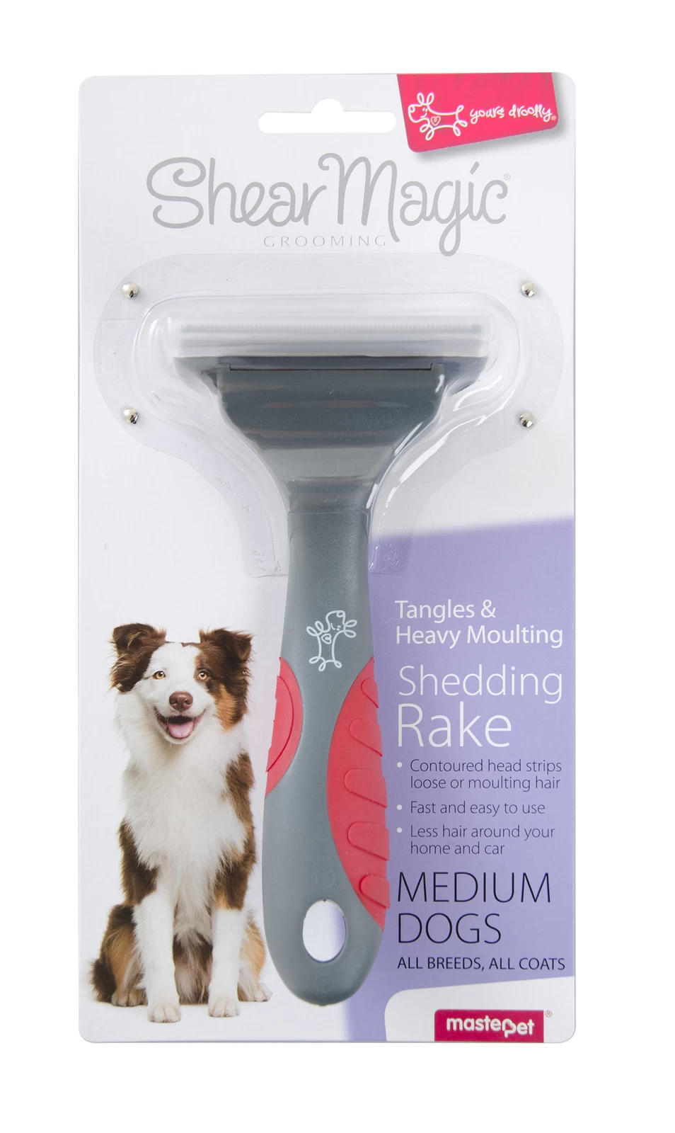 Shear Magic Shedding Rake - Medium 1 Shear Magic Shedding Rake - Medium