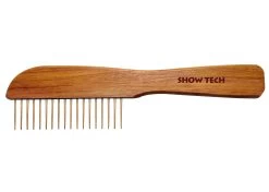 Show Tech Wooden Poodle Comb 23cm Rosewood #7