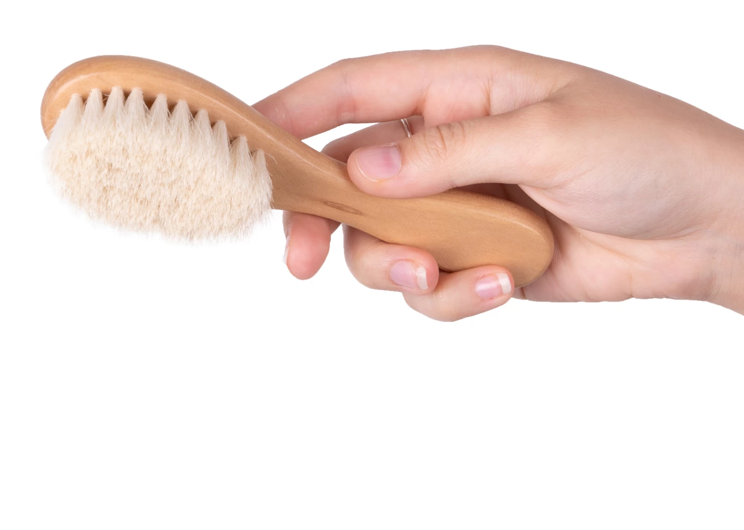 Show Tech Pure Goat Hair Brush Natural Wood 15cm 5 Show Tech Pure Goat Hair Brush Natural Wood 15cm - Image 5