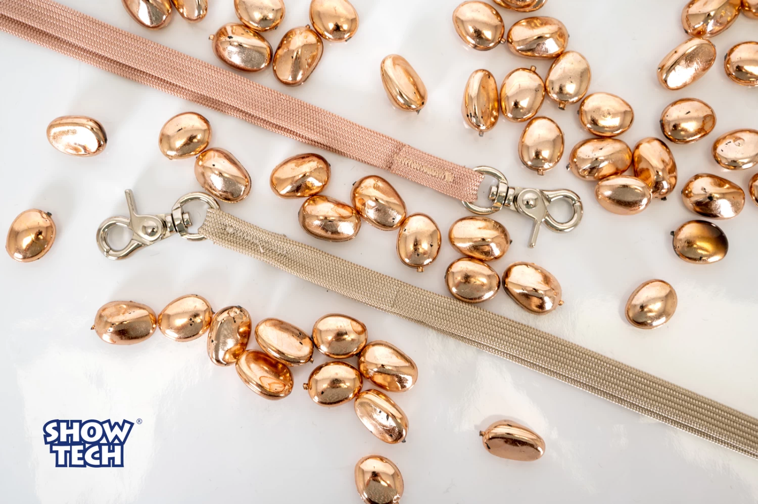 Show Tech Grooming Noose Rose Gold 45cm X 1cm 3 Show Tech Grooming Noose Rose Gold 45cm X 1cm - Image 3
