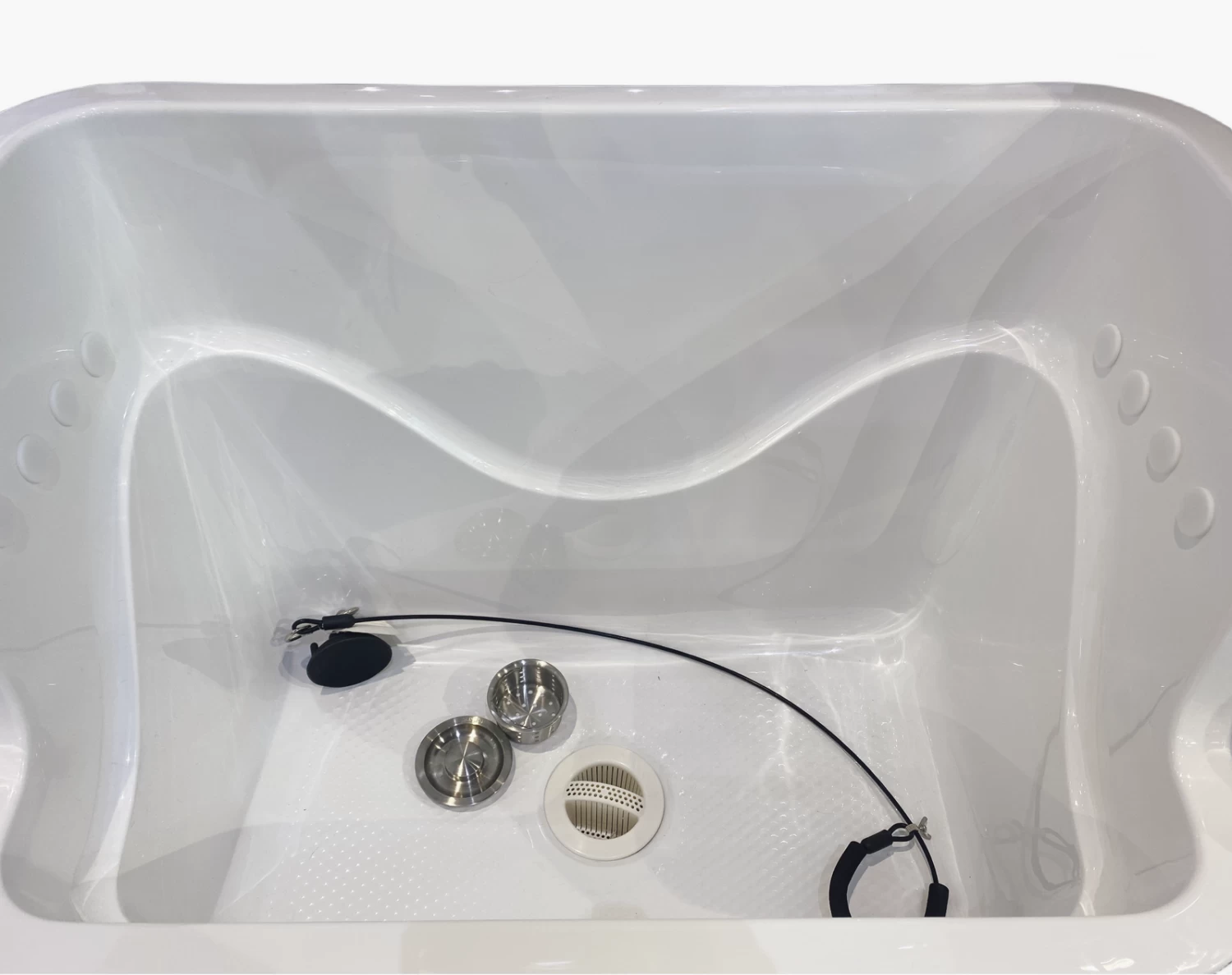 Aeolus Fiberglass Electric Lifting Bath Tub BTF90 - White 2 Aeolus Fiberglass Electric Lifting Bath Tub BTF90 - White - Image 2