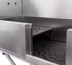 Aeolus Stainless Steel Electric Lifting Bath Tub (Sliding Door) With S/S Base -Pet Products Store T BTS131E SS 6