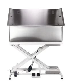 Aeolus Round Cornered Stainless Steel Electric Lifting Bath Tub -Pet Products Store T BTS138E 5