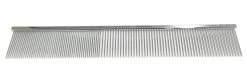KissGrooming Ultra Premium Brass Comb In Chrome 22cm