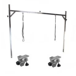 Aeolus H Frame / Overhead Grooming Arm Set With 2 Clamps