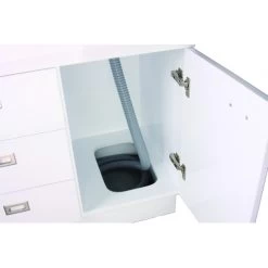 Dental Preparation Table With Stainless Steel Tub And Painted Cabinets -Pet Products Store T FT851 9