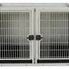 Aeolus KA505T Powder Coated Galvalume Modular Cage - Large