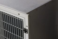 Aeolus KA505T Powder Coated Galvalume Modular Cage - Medium -Pet Products Store T KA505TM AZ 2