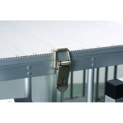 Aeolus 1-Berth Show Trolley With 4" Nylon Wheels - Large [Silver] -Pet Products Store T KB511NAO SL Kit 3