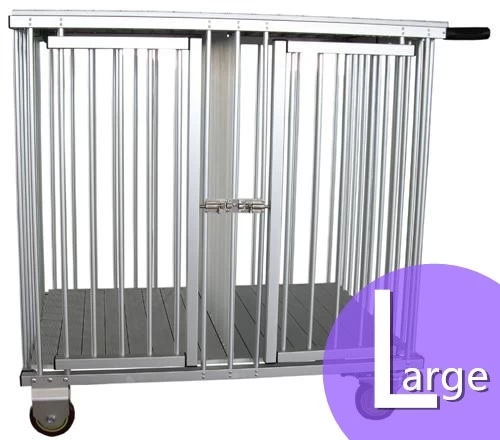 Aeolus 2-Berth Show Trolley With 4" Nylon Wheels - Large [Purple]