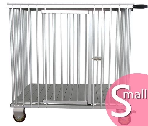 Aeolus 1-Berth Show Trolley With 4" Nylon Wheels - Small [Pink]