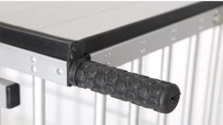 Aeolus 1-Berth Show Trolley With 6" Rubber Wheels - Small [Silver] -Pet Products Store T KB513NAO SL Kit6W 3