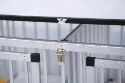 Aeolus 2-Berth Show Trolley With 4" Nylon Wheels - Small [Silver] -Pet Products Store T KB513NAT SL Kit 6